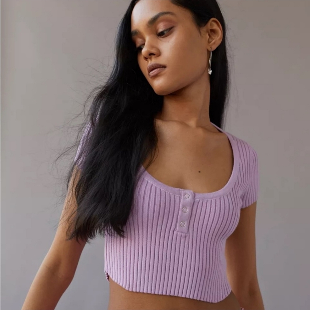 Urban Outfitters BDG Henley sweater top NWT